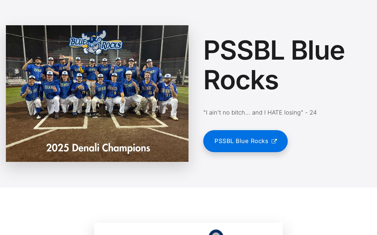PSSBL Blue Rocks